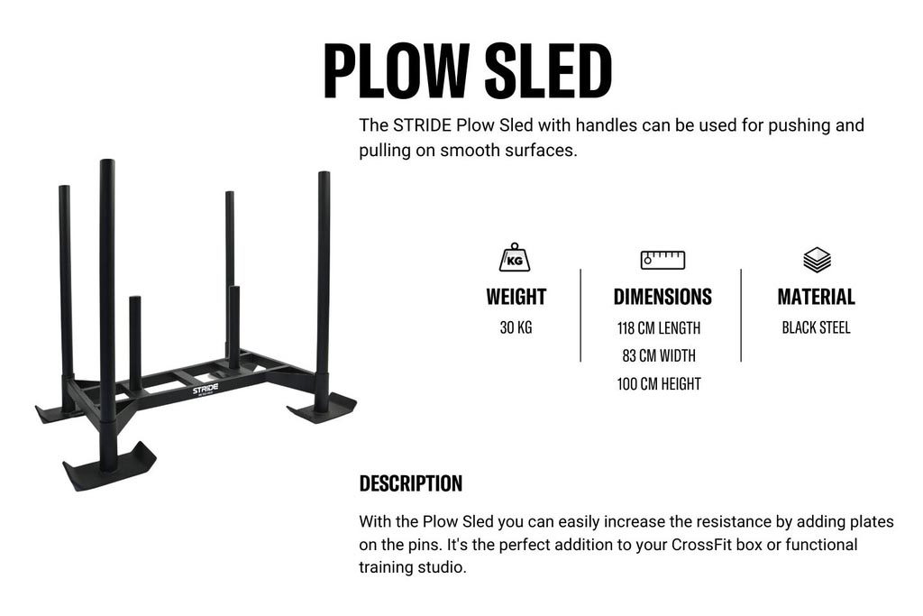 STRIDE Power Plow Schlitten