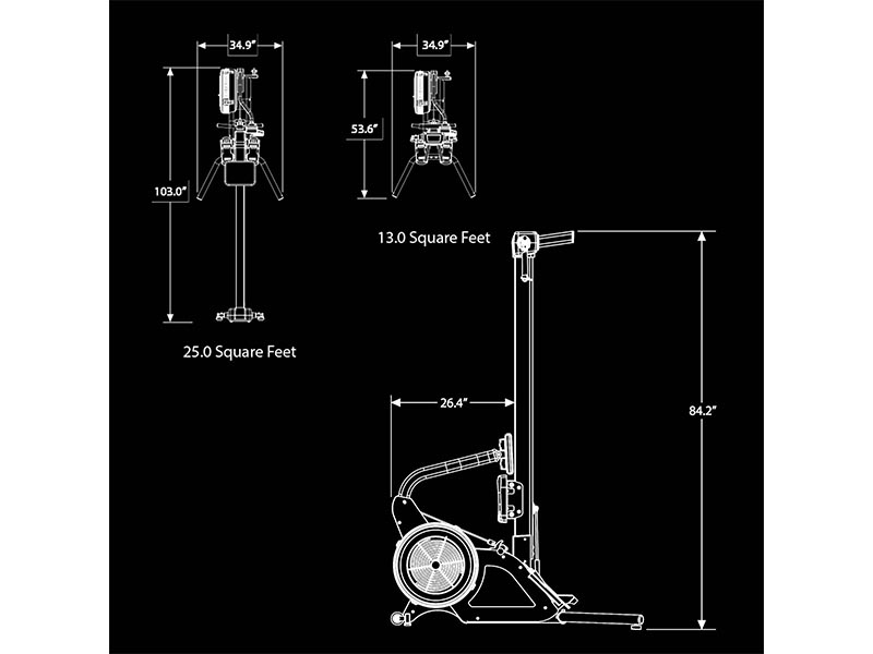 EnergyFit Ski-Row Air
