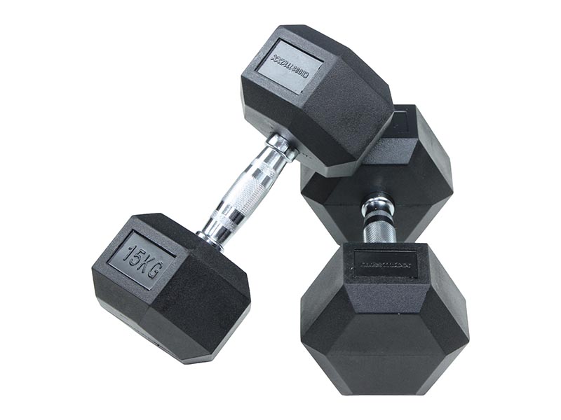 LifeMaxx Hexagon Kurzhantel (Paar)